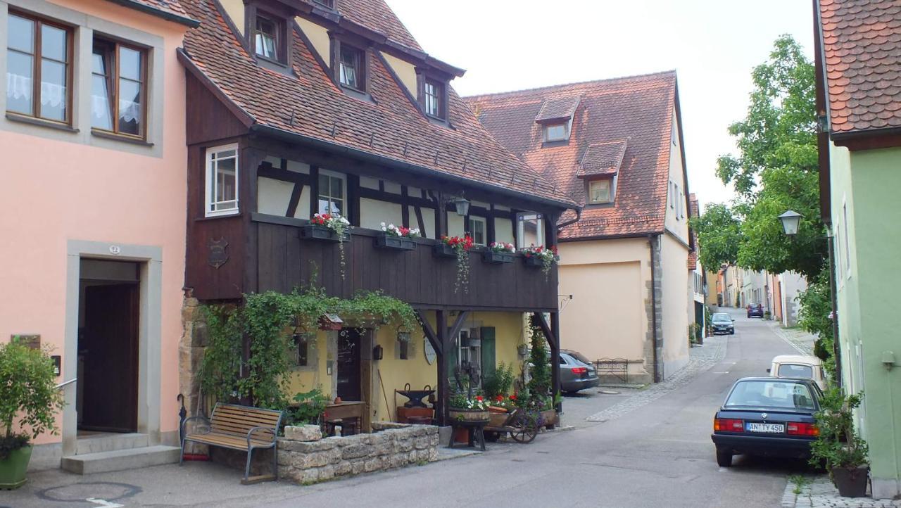 Hotel Gaestehaus Gerlinger Rothenburg ob der Tauber Exteriér fotografie