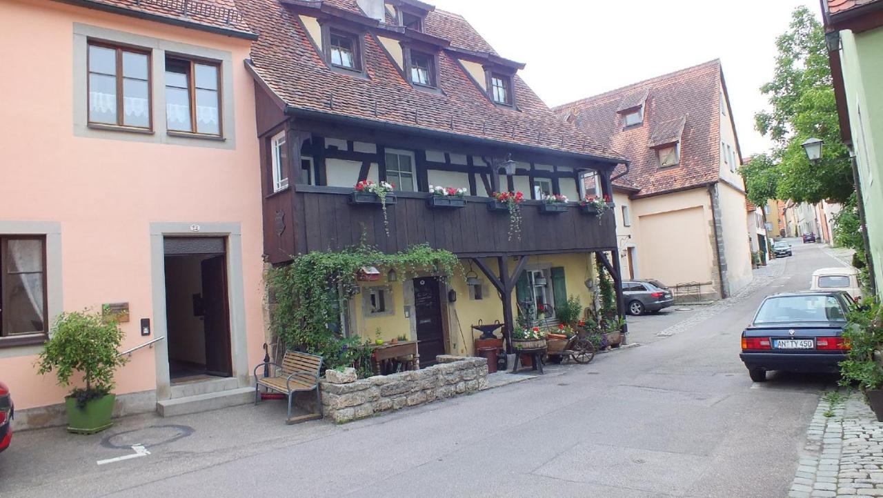 Hotel Gaestehaus Gerlinger Rothenburg ob der Tauber Exteriér fotografie