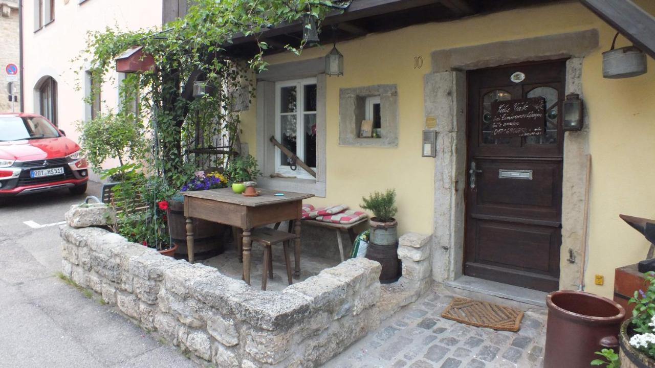 Hotel Gaestehaus Gerlinger Rothenburg ob der Tauber Exteriér fotografie