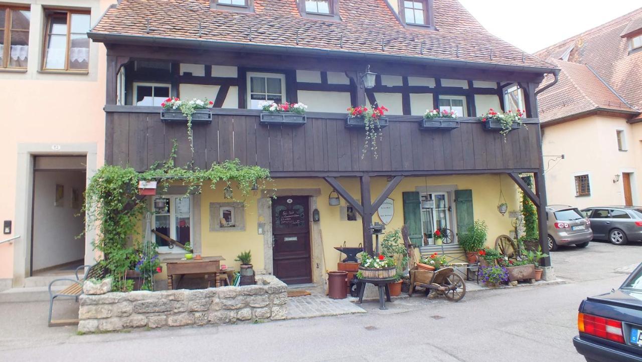 Hotel Gaestehaus Gerlinger Rothenburg ob der Tauber Exteriér fotografie